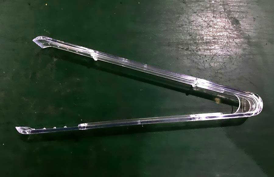 Disposable Clamps produced by ChenHsong EM260-V Injection Molding Machine